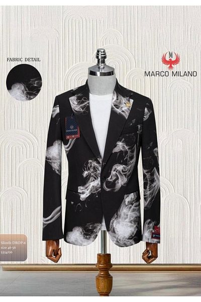 marco mılano Men's jacket, Slim fit, Marco Milano,