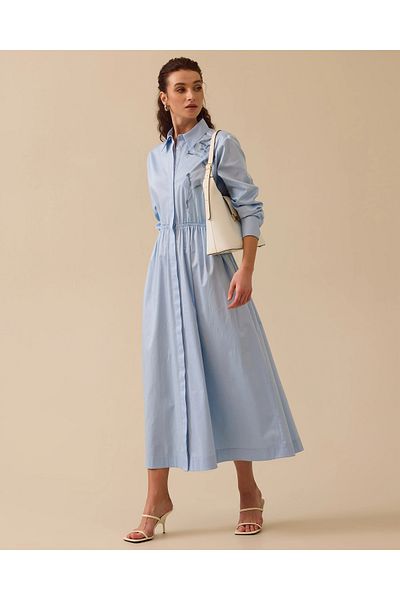 SCL Embroidery Detailed Pocket Dress