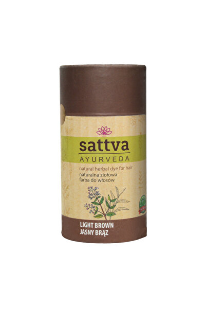 sattva Vopsea Saten Deschis, 150gr - Sattva Ayurveda