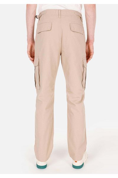 Colin's Comfort Fit Mid Waist Straight Leg Men's Beige Trousers
