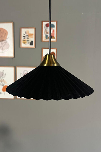 Bamyum Avilla Siyah Tekli Metal Avize Eskitme Plafonyer Başlık Rustik Cafe Mutfak Modern Sarkıt Aydınlatma