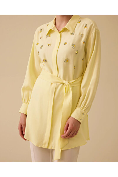 SCL Taşlı Kuşak Detaylı Tunik