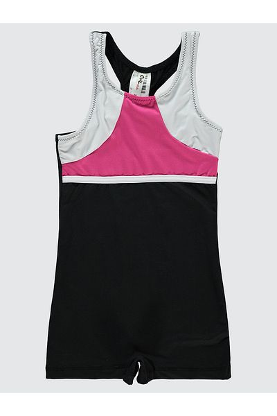 Civil Girls 3-13 Years Old Girl's Black Swimming Trunks