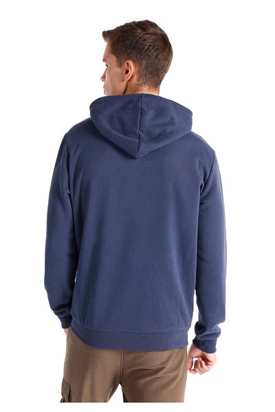 Colin's Regular Fit Men's Navy Blue Sweatshirt Cl1059712