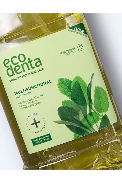 Ecodenta Apă de gură multifuncțională pentru protecția cavității bucale, Ecodenta, 250 ml