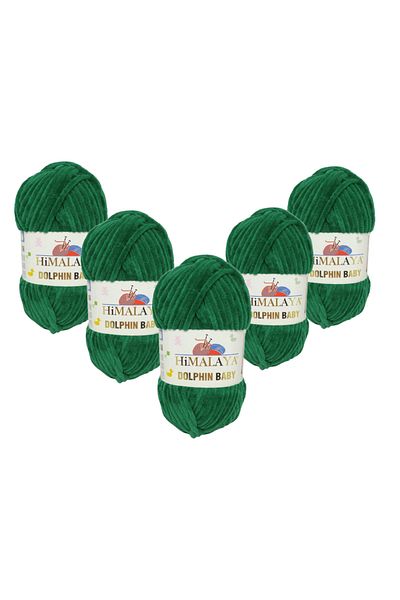 Himalaya Dolphin Baby Velvet Rope 5 Pack - 80331 - 100 Gr. 120 M.