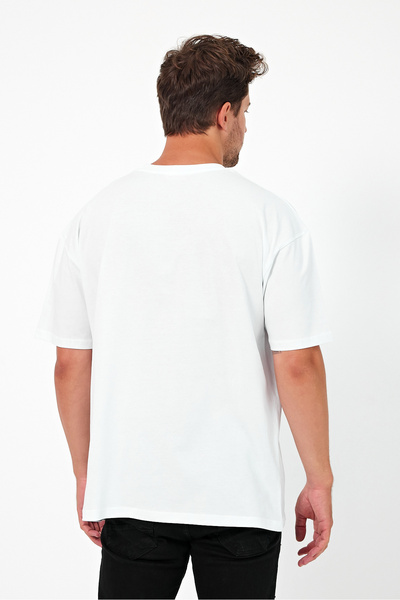 Windy Island Ανδρικό μπλουζάκι με λαιμόκοψη Gorilla με τύπωμα oversized