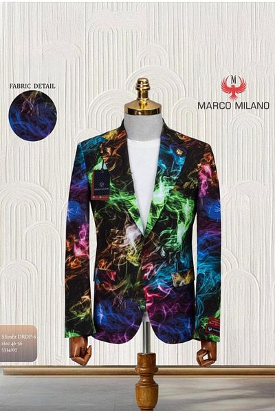 marco mılano Men's jacket, Slim fit, Marco Milano,