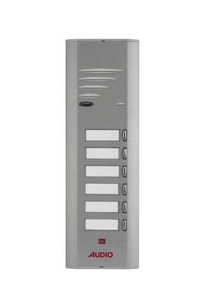 AUDİO 6LI HOPARLÖRLÜ TEK SIRA ZİL PANELİ