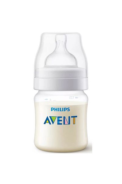 Philips Avent Philips Avent SCY100/01 Anti-colic bottle, 125 ml, 1 flow teat, +0 months, BPA free