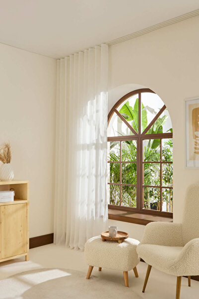 Kaşmir Home Perdele din tul Mira Offwhite 300x270 cm