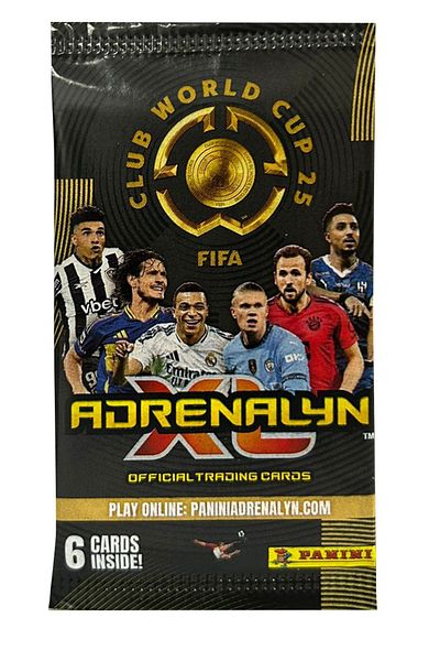 Panini Fifa Club World Cup 2025 ™   Adrenalyn Xl. ™   Official 20 Pack (120 Cards)