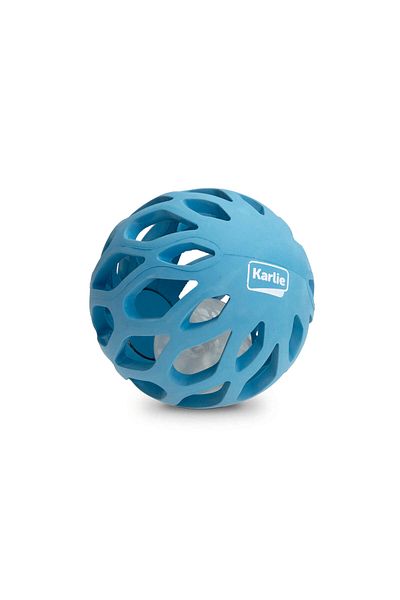 Karlie Karlie Lattice Game Ball Blue 11.5 Hnzrn
