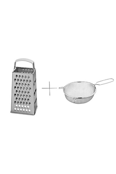 IKEA Kaliteli Paslanmaz Çelik Rende + Süzgeç 20 Cm