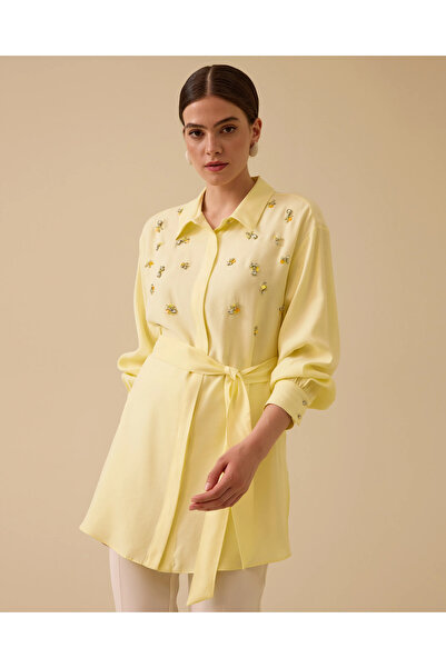 SCL Taşlı Kuşak Detaylı Tunik