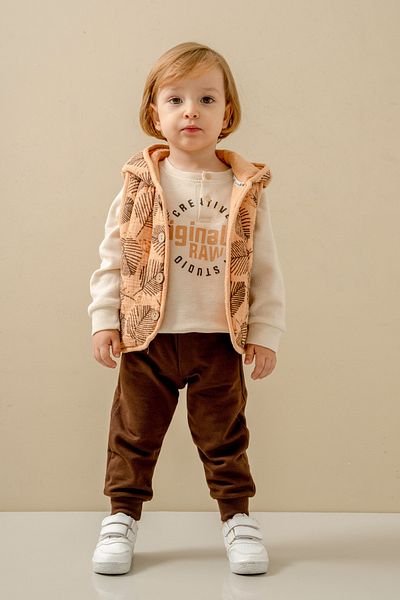 JNF kids Baby Boy & Children's Vest Tracksuit Set