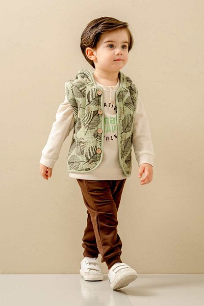 JNF kids Baby Boy & Children's Vest Tracksuit Set