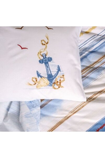 Cotton Box Κλινοσκεπάσματα 1 ατόμου, 100% βαμβάκι ranforce, παπλωματοθήκη 160x220cm, Cotton Box, ρίγες Moreno