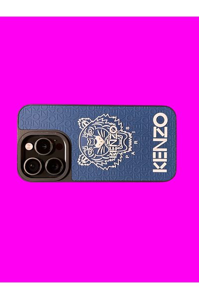 Kenzo Husa de telefon compatibilă cu iPhone 16- Albastră Kenzo