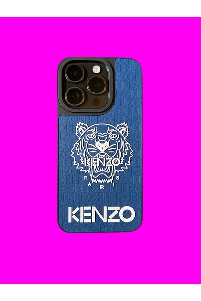 Kenzo Husa de telefon compatibilă cu iPhone 16- Albastră Kenzo