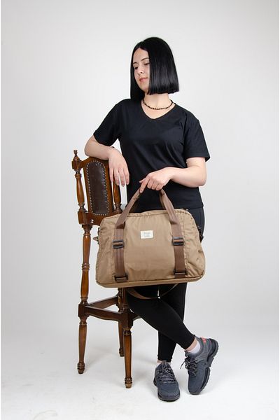 KAFF Mink Shoulder Strap Waterproof Fabric Large Volume Functional Women's Hand and Shoulder Bag -1009