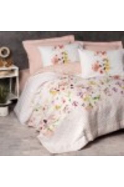 Cotton Box 4-season bedding set, 100% cotton, ranforce with flowers, 1 person, Cotton Box, Emma