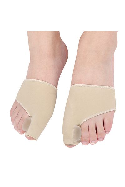 zenifique Set of 2 Mount Protectors and Toe Separator, Beige, Size 36-40