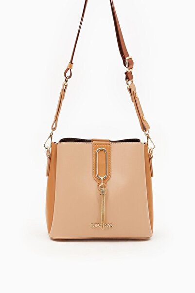 Levidor Mink Camel Women's Shoulder Bag