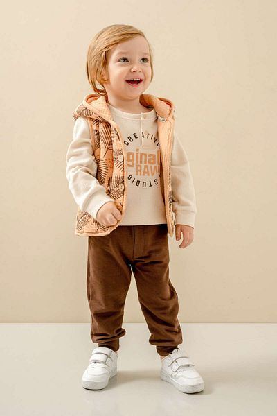 JNF kids Baby Boy & Children's Vest Tracksuit Set