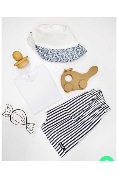 GallanD Children's Shorts Summer Cotton Elastic Waist Kangaroo Pocket Design Product Woven Fabric Girls Boys Shorts