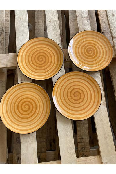ŞURA MUTFAK 4-Person Serving Plate Set 26cm