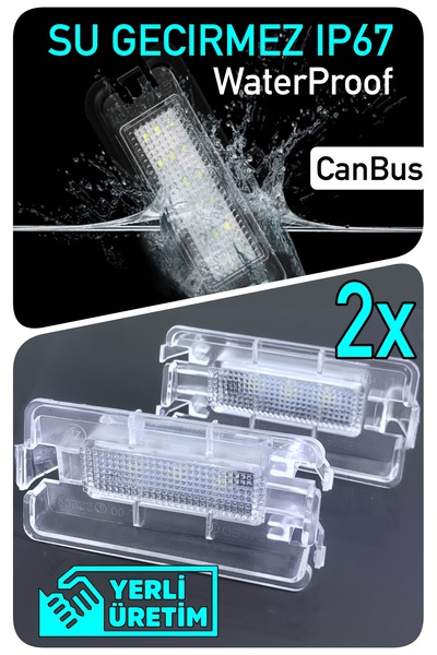 Led Edition Seat ibiza 2 3 (6K , 6L) 1999-2009 Canbus Led Plaka Aydınlatma Le...