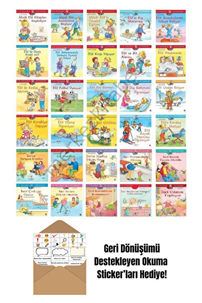 TÜRKİYE İŞ BANKASI KÜLTÜR YAYINLARI Okul Öncesi İlk Kitabım Inci Ve Elifin Ma...