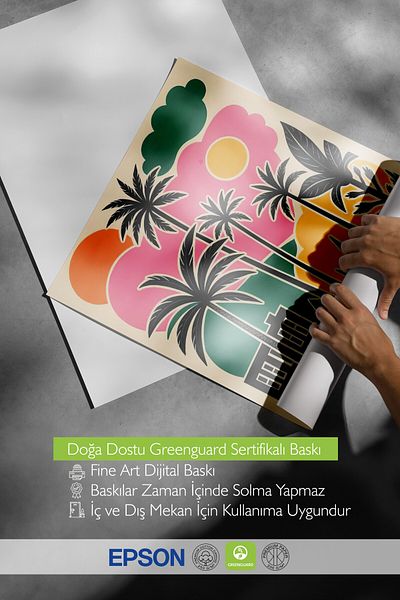 Postifull Wooden Framed Painting, Color Tropical, Illustration, Maximalist, Colorful Color Poster, 2025 Summer Seck