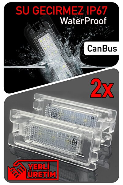 Led Edition Mercedes Citan W415 2012-2021canbus Led Plaka Aydınlatma Ledi Lam...