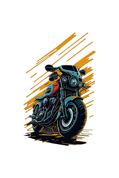 INOVATIX Set de 8 bucăți, autocolant retro pentru motocicletă, INOVATIX®. 6 cm