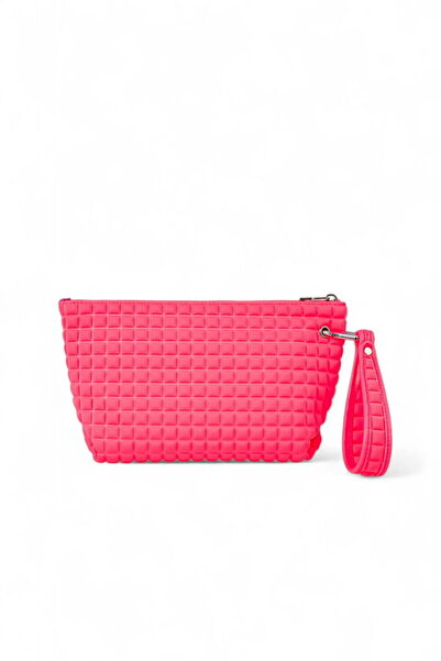 Bilik Deri Scuba Pink Women's Portfolio & Clutch Bag Yeliz