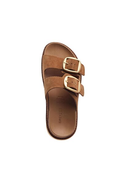 Greyder 59054 Sigaro Süet Kadın Hakiki Deri Terlik