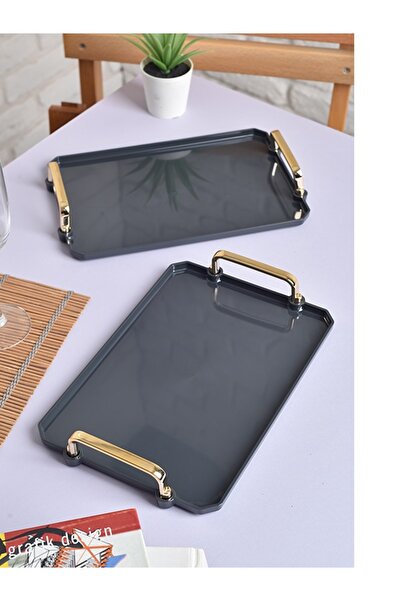 HızlıTrend 2-Piece Acrylic Coffee Presentation Tray