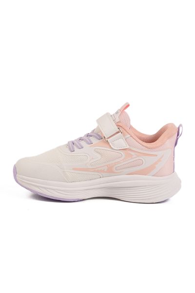 AYAKMOD Salmon Velcro Mesh Lightweight Flexible Girls' Sports Shoes Silva F