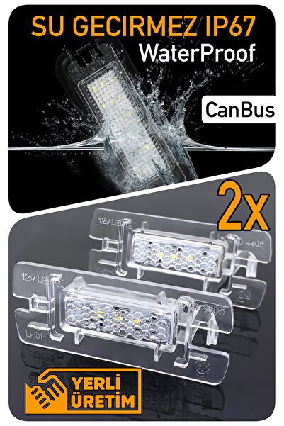 Led Edition Opel Astra J sadece Sports Tourer 2009-2015 Canbus Led Plaka Aydı...