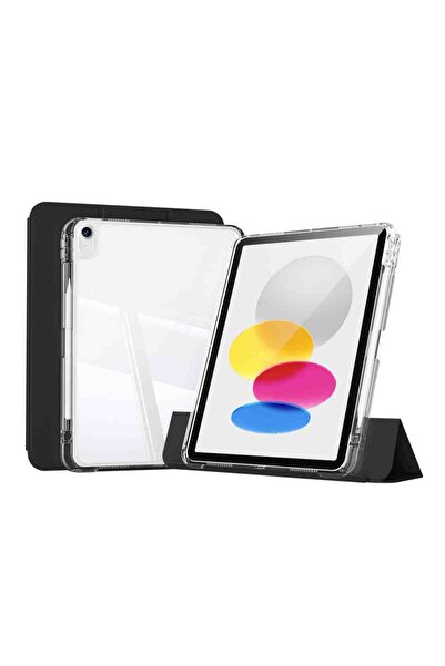 Fuchsia iPad 11. Nesil Uyumlu A16 2025 Airbagli Manyetik Ayrılabilen Fuchsia Sliding Tablet Kılıfı