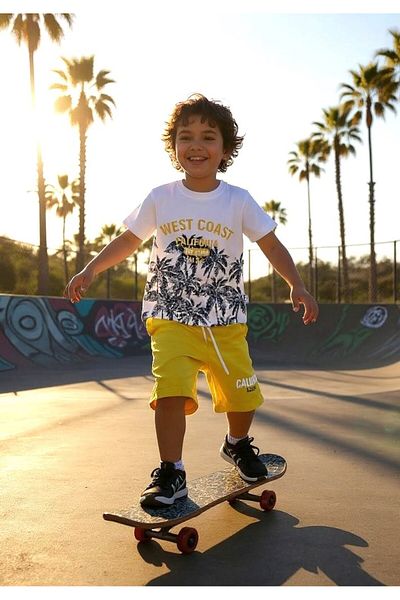 SeaBubbles Coast Boy's Suit with Shorts