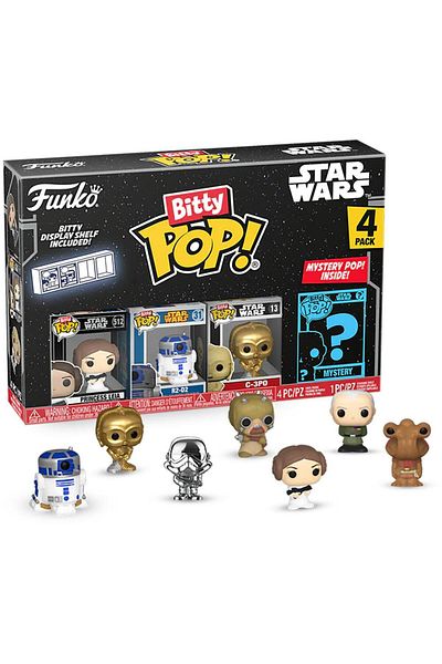 Funko Bitty POP: Star Wars - Leia 4PK