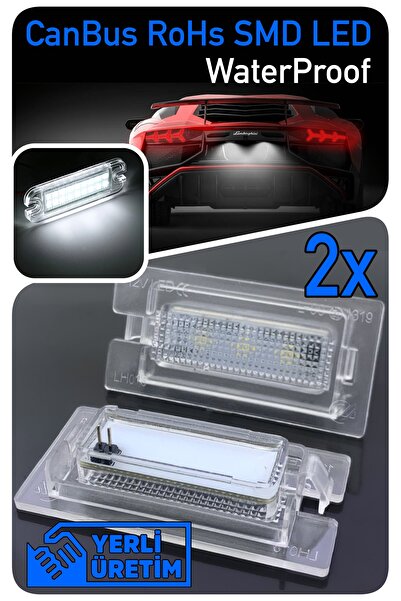 Led Edition Bmw 3 Serisi E46 M3 1993-2003 Canbus Led Plaka Aydınlatma Ledi La...