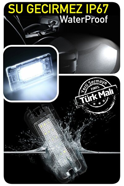 Led Edition Mini Cooper R50 R52 R53 R56 R58 One Led Araç Içi Ayak Altı Bölmes...