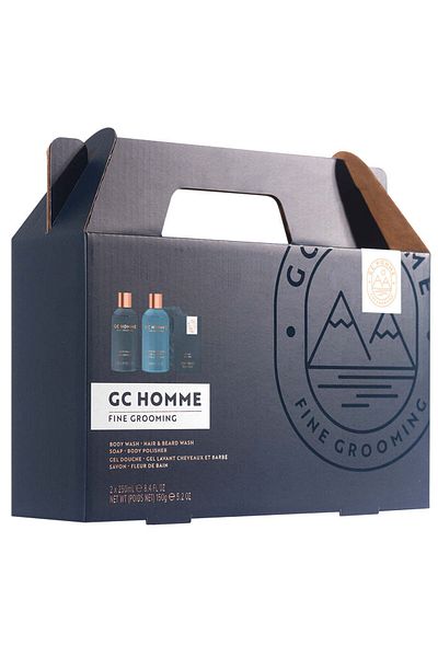 The Luxury Bathing Company Full Body Cleanse Gift Set, GC Homme Fine Grooming, The Luxury Bathing Company, 4 items
