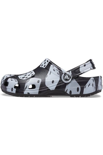 Crocs Classic Dice Clog Black - Black 46-47 EU - M12 US