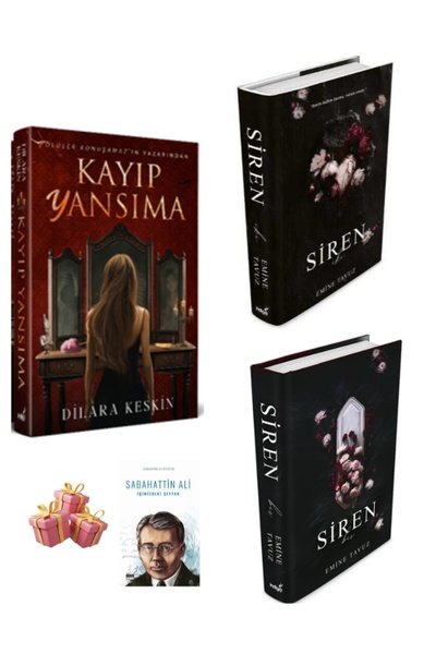 İndigo Kitap Siren 1, Siren 2 ve Kayıp Yansıma Emine Tavuz ve Dilara Keskin 3...