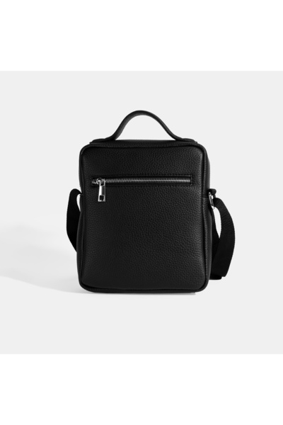 Desa Men's Black Messenger Bag